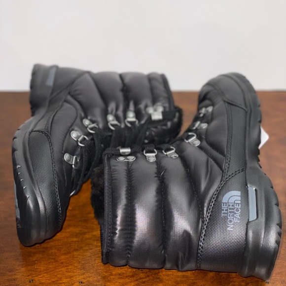 NEW THE NORTH FACE WINTER THERMOBALL BLACK BOOT - Picture 10 of 12